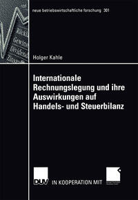 Vorderes Coverbild Internationale Rechnungslegung und ihre Auswirkungen auf Handels- und Steuerbilanz