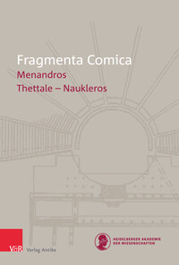 Vorderes Coverbild FrC 24.5 Menandros