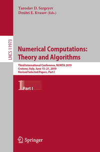 Vorderes Coverbild Numerical Computations: Theory and Algorithms