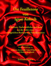 Vorderes Coverbild Die Feuilletons von Ignaz Kolisch