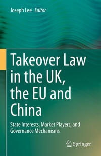 Vorderes Coverbild Takeover Law in the UK, the EU and China