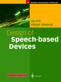 Vorderes Coverbild Design of Speech-based Devices