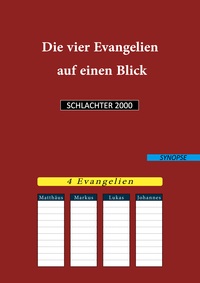 Vorderes Coverbild Die vier Evangelien auf einen Blick