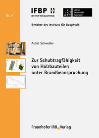 Vorderes Coverbild Zur Schubtragfähigkeit von Holzbauteilen unter Brandbeanspruchung