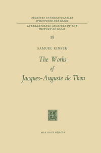 Vorderes Coverbild The Works of Jacques-Auguste de Thou