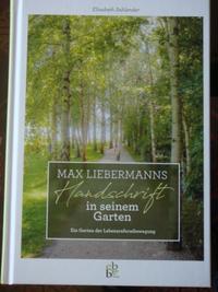 Vorderes Coverbild Max Liebermanns Handschrift in seinem Garten