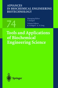 Vorderes Coverbild Tools and Applications of Biochemical Engineering Science
