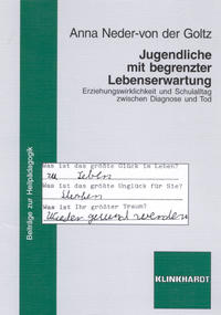 Vorderes Coverbild Jugendliche mit begrenzter Lebenserwartung