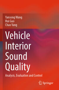 Vorderes Coverbild Vehicle Interior Sound Quality