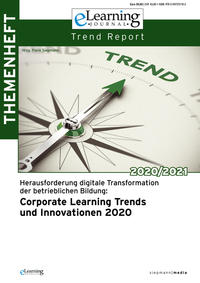 Vorderes Coverbild eLearning Journal - Trend Report 2020/2021