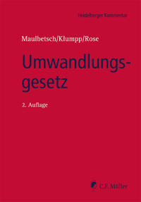 Vorderes Coverbild Umwandlungsgesetz