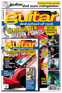 Vorderes Coverbild guitar Songbook mit DVD Vol.3: School of Rock