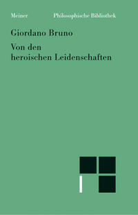 Vorderes Coverbild Von den heroischen Leidenschaften