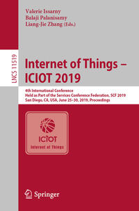 Vorderes Coverbild Internet of Things – ICIOT 2019