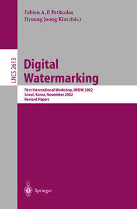 Vorderes Coverbild Digital Watermarking
