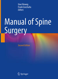 Vorderes Coverbild Manual of Spine Surgery