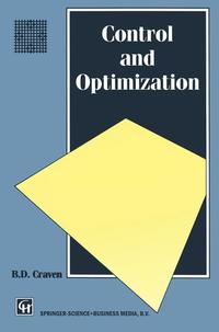 Vorderes Coverbild Control and Optimization