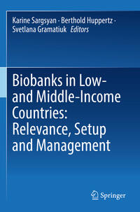 Vorderes Coverbild Biobanks in Low- and Middle-Income Countries: Relevance, Setup and Management
