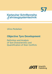 Vorderes Coverbild Objective Tyre Development : Definition and Analysis of Tyre Characteristics and Quantification of their Conflicts