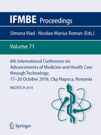 Vorderes Coverbild 6th International Conference on Advancements of Medicine and Health Care through Technology; 17–20 October 2018, Cluj-Napoca, Romania