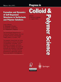 Vorderes Coverbild Formation and Dynamics of Self-Organized Structures in Surfactants and Polymer Solutions