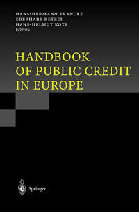 Vorderes Coverbild Handbook of Public Credit in Europe