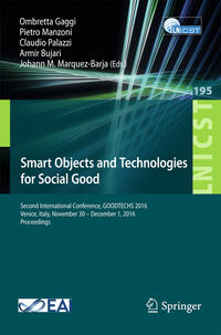 Vorderes Coverbild Smart Objects and Technologies for Social Good