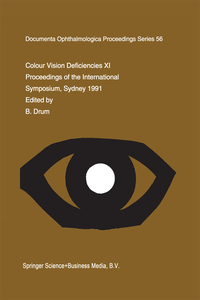 Vorderes Coverbild Colour Vision Deficiencies XI