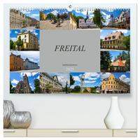 Vorderes Coverbild Freital Impressionen (hochwertiger Premium Wandkalender 2025 DIN A2 quer), Kunstdruck in Hochglanz