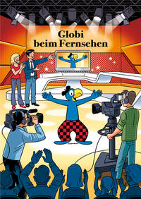 Vorderes Coverbild Globi beim Fernsehen