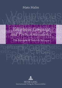 Vorderes Coverbild Voluptuous Language and Poetic Ambivalence