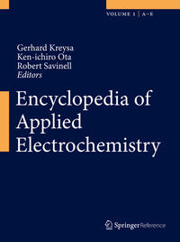 Vorderes Coverbild Encyclopedia of Applied Electrochemistry