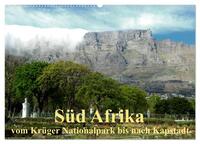 Vorderes Coverbild Süd Afrika - vom Krüger Nationalpark bis nach Kapstadt (Wandkalender 2025 DIN A2 quer), CALVENDO Monatskalender