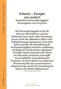Vorderes Coverbild Schweiz – Europa: wie weiter?