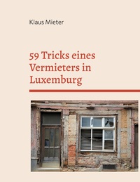 Vorderes Coverbild 59 Tricks eines Vermieters in Luxemburg