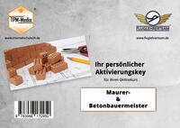 Vorderes Coverbild Maurer- / Betonbauermeister Onlinekurs/Onlinetrainer -&nbsp;Aktivierungskey