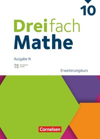 Vorderes Coverbild Dreifach Mathe - Ausgabe N - 10. Schuljahr