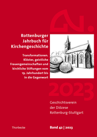 Vorderes Coverbild Rottenburger Jahrbuch für Kirchengeschichte 2023