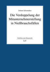 Vorderes Coverbild Die Verdoppelung der Mitunternehmerstellung in Nießbrauchsfällen