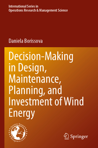 Vorderes Coverbild Decision-Making in Design, Maintenance, Planning, and Investment of Wind Energy