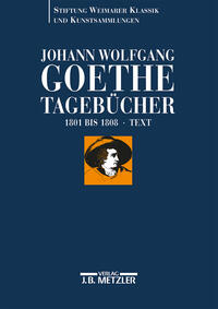 Vorderes Coverbild Johann Wolfgang Goethe: Tagebücher