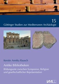 Vorderes Coverbild Antike Bibliotheken
