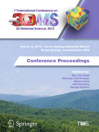 Vorderes Coverbild 1st International Conference on 3D Materials Science, 2012
