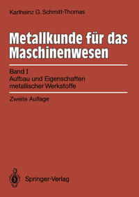 Vorderes Coverbild Metallkunde für das Maschinenwesen