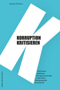 Vorderes Coverbild Korruption kritisieren