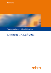 Vorderes Coverbild Technische Anleitung zur Reinhaltung der Luft – TA Luft