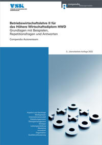 Vorderes Coverbild Betriebswirtschaftslehre II für das Höhere Wirtschaftsdiplom HWD