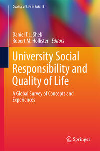 Vorderes Coverbild University Social Responsibility and Quality of Life
