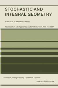 Vorderes Coverbild Stochastic and Integral Geometry