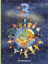 Vorderes Coverbild ABC der Tiere 3 – Lesebuch, silbierte Ausgabe